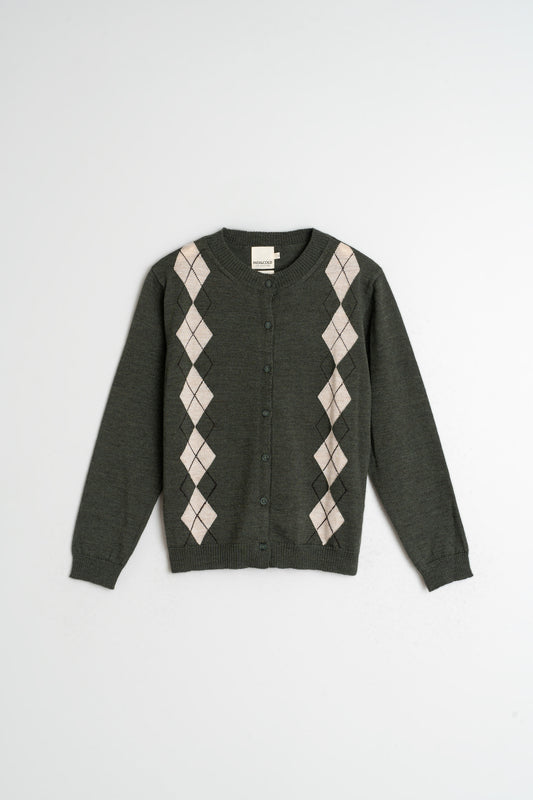 Cardigan Ax516 Oliva