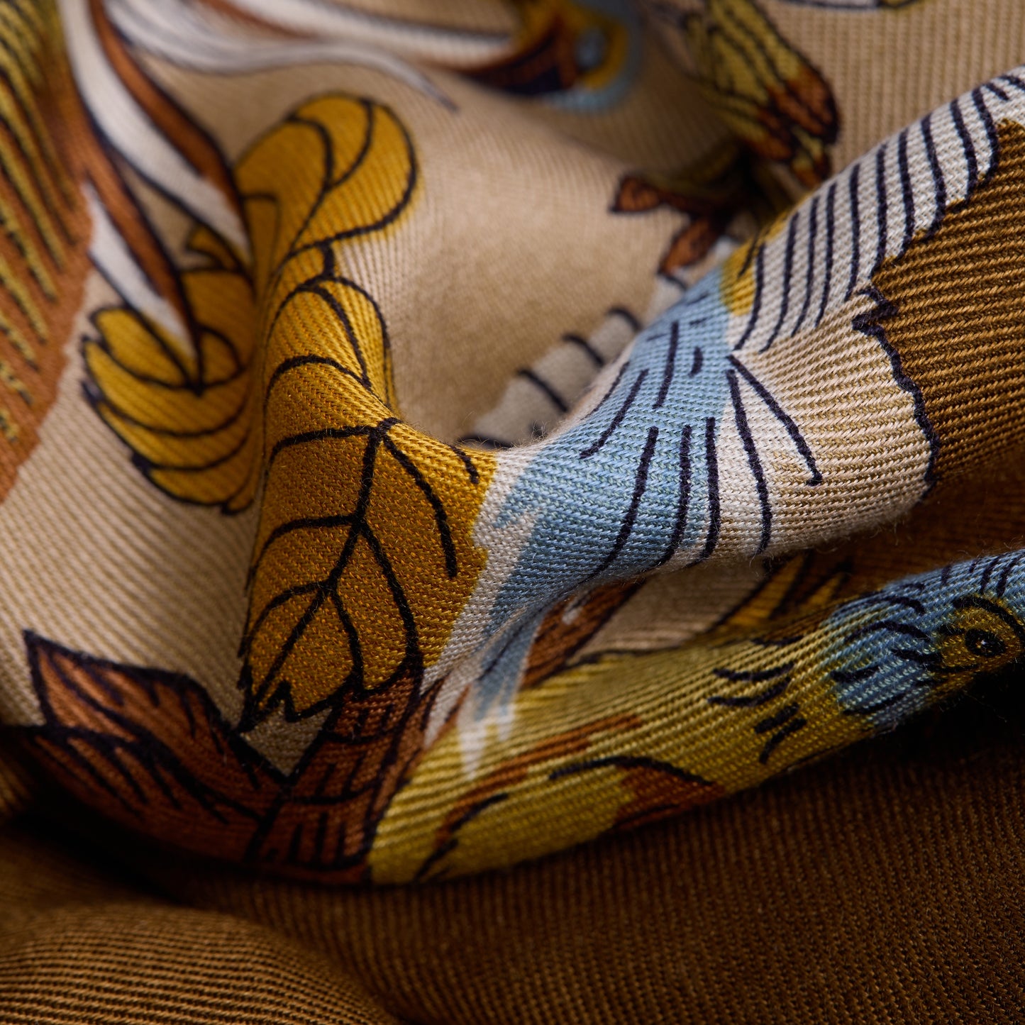 Scarf Ca231at15 Beige