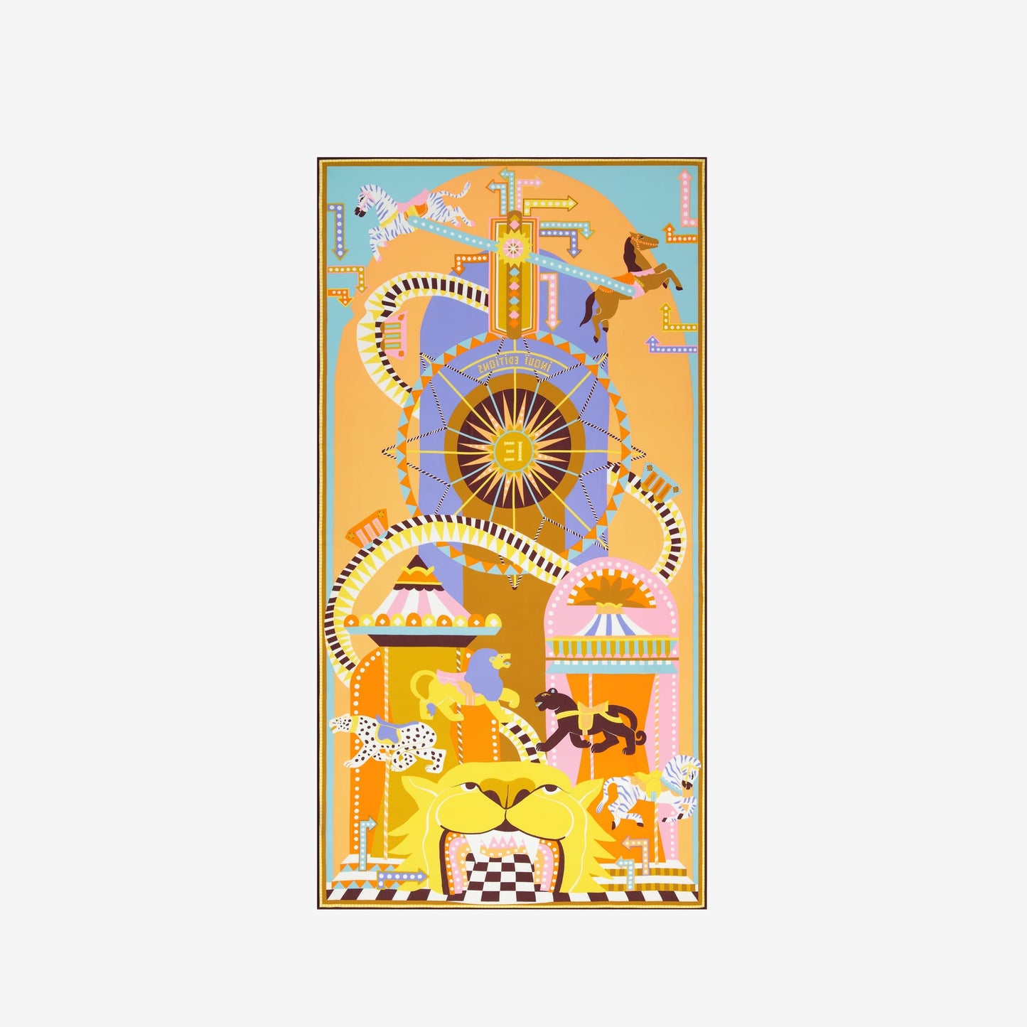 Scarf Et211ro23 Pastel