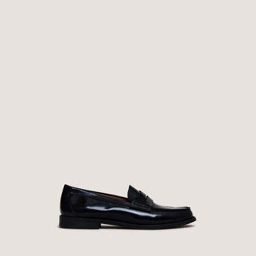 225- Audelya Cuir Glace Noir