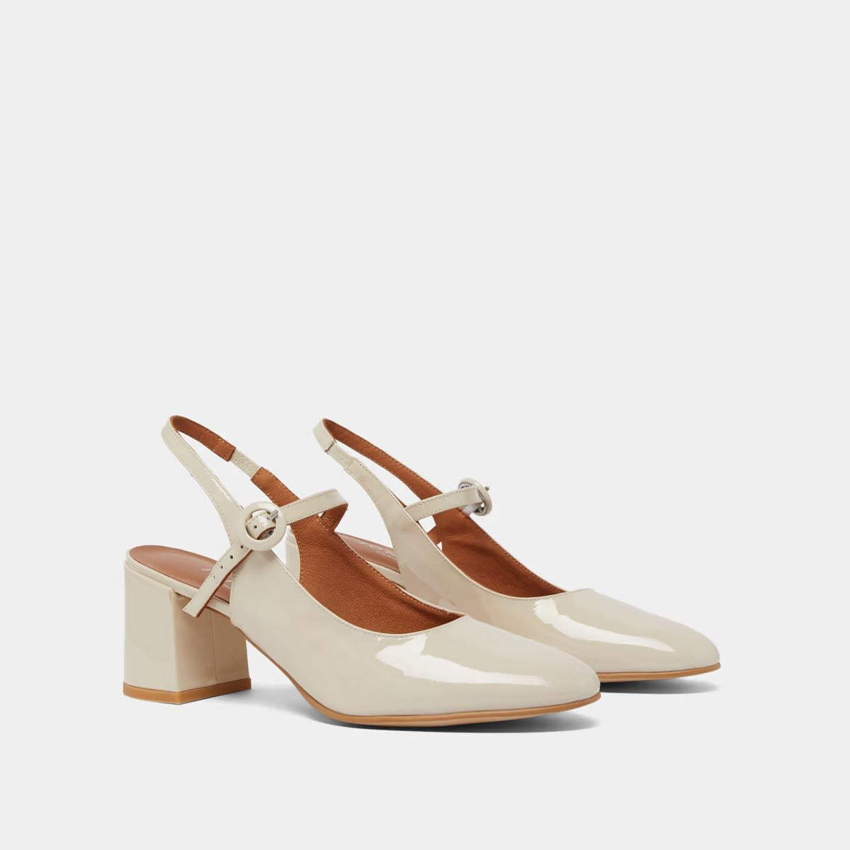 Salomes/babies Dollar Vernis Ecru