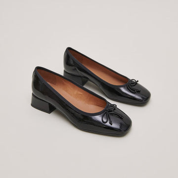 264- Dybil Vernis Plisse Noir