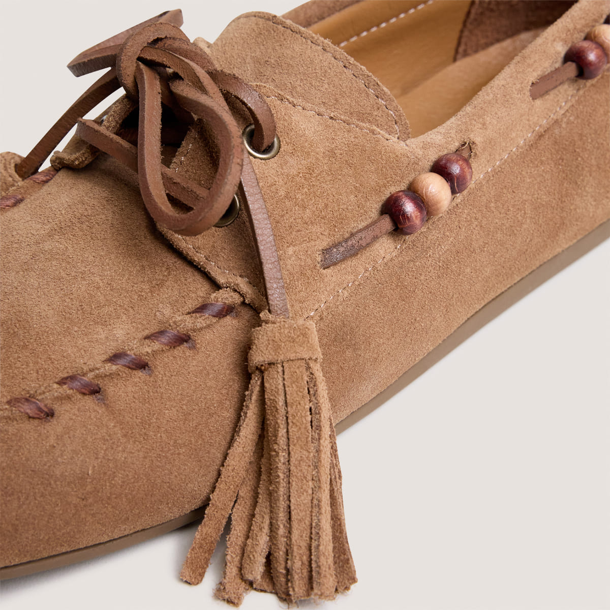 Mocassins Leonie Croute Taupe