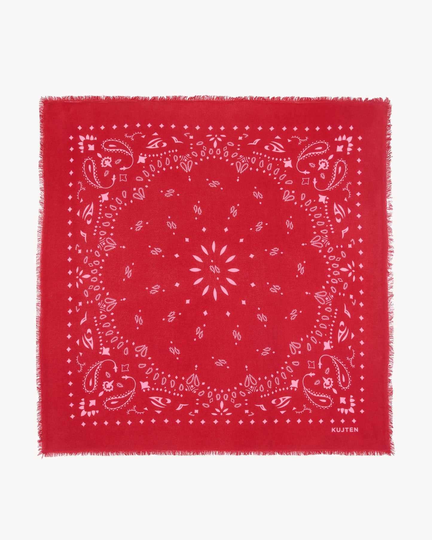 Scarf Hachiko Rouge-Rose