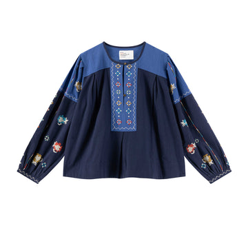 Blouse Chuki Tc1 Chuki Tc139 Brd Blue