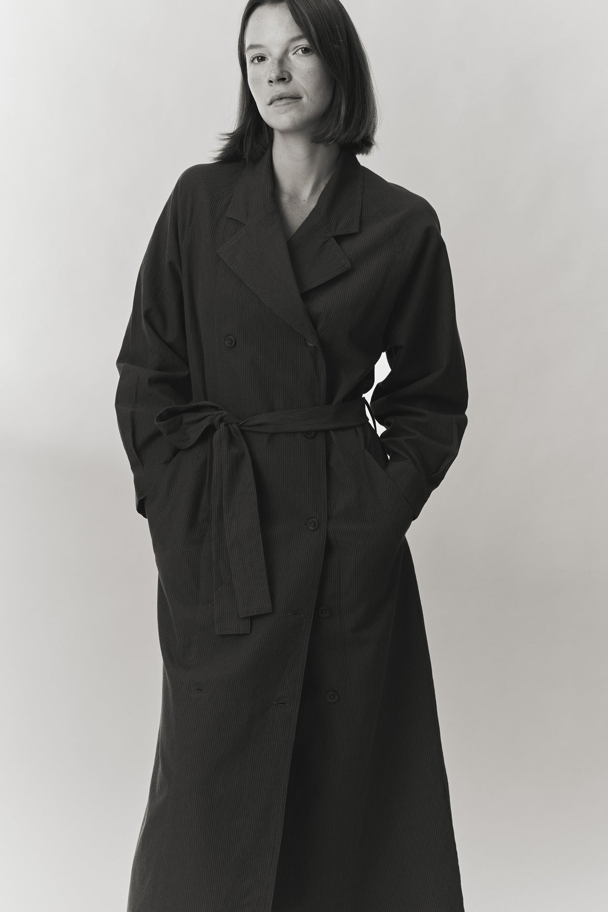 Coat Reda Tc312 Strp Black