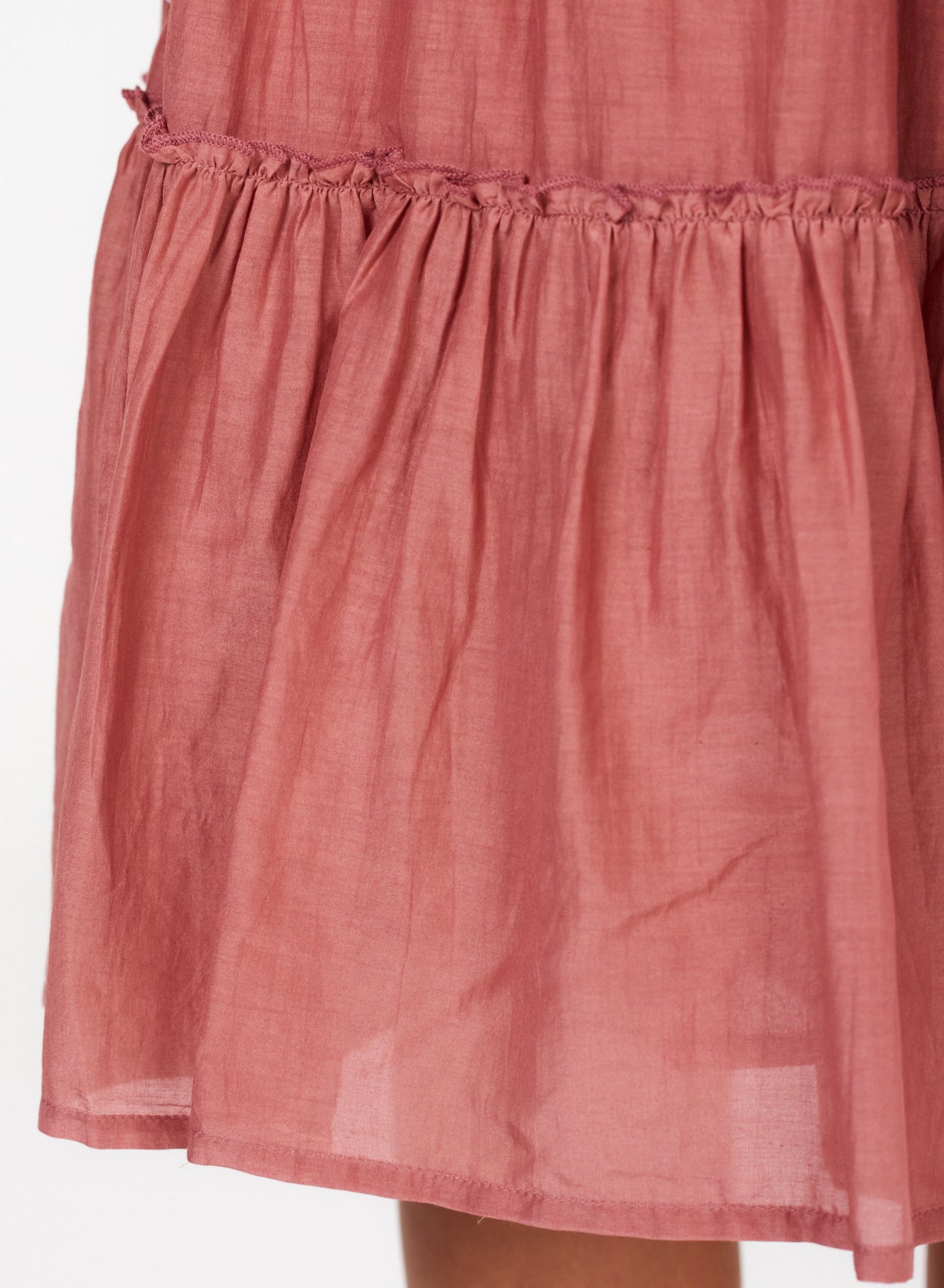 Skirt Della Midi Dusty-Pink