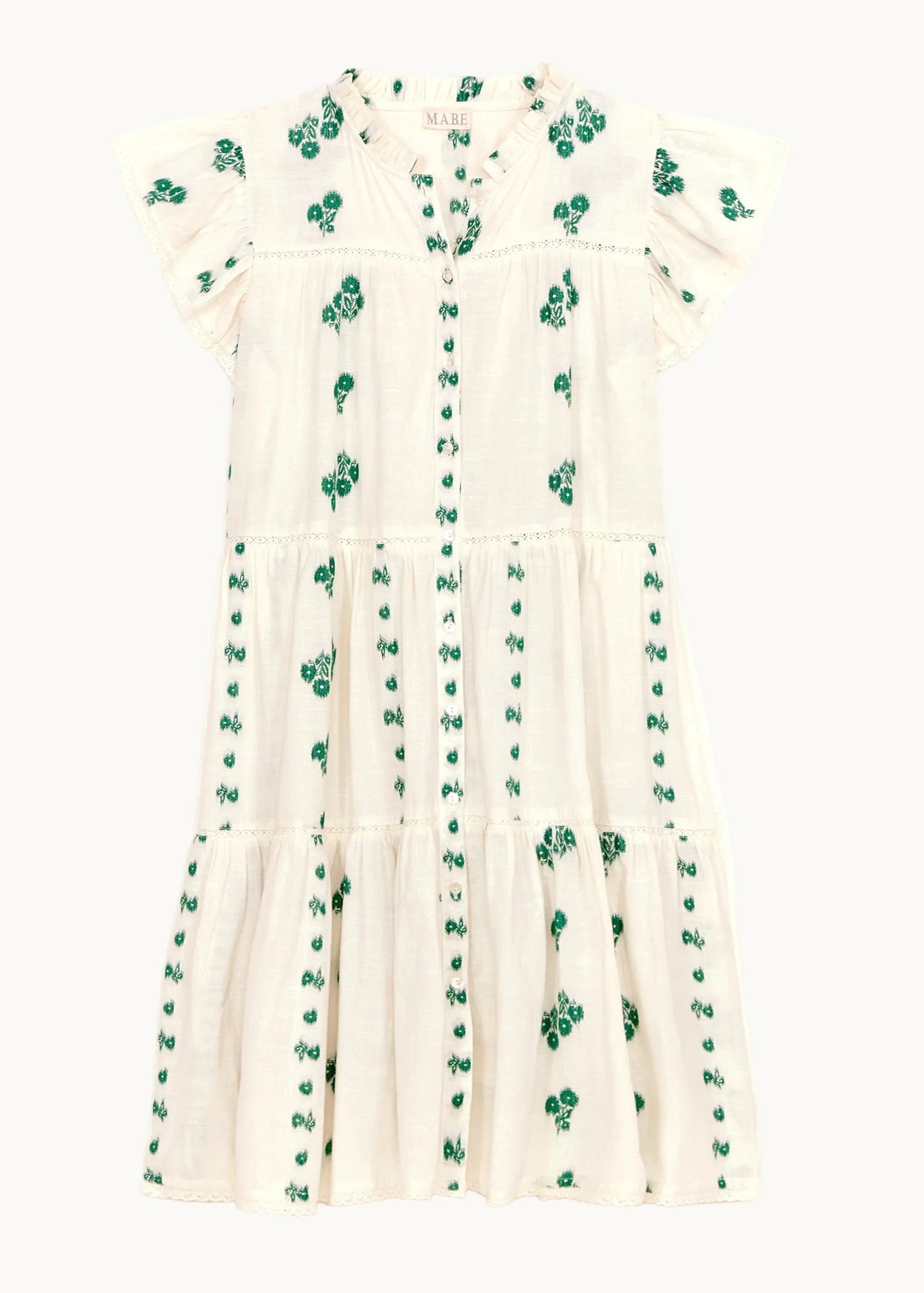 Dress Iris Frill S Dre Green