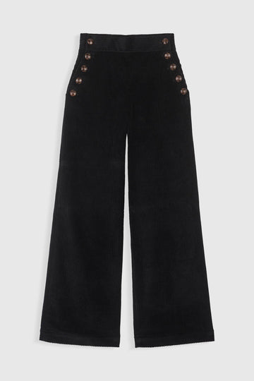 Pablo Pants Black-Corduroy