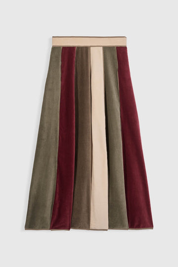 Sao Paulo Sk Sao Paulo Skirt Multi-Velvet