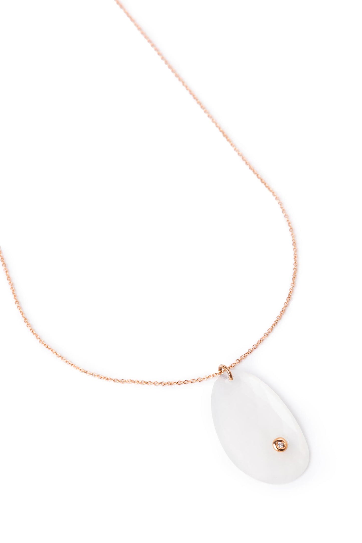 Necklace Nan100 Chalcedony