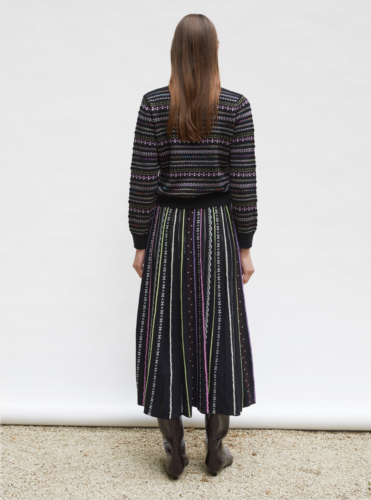 Cardigan Bridge3 Deep-Black-Multi