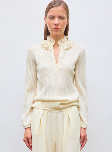 Pullover Longchamp Natural