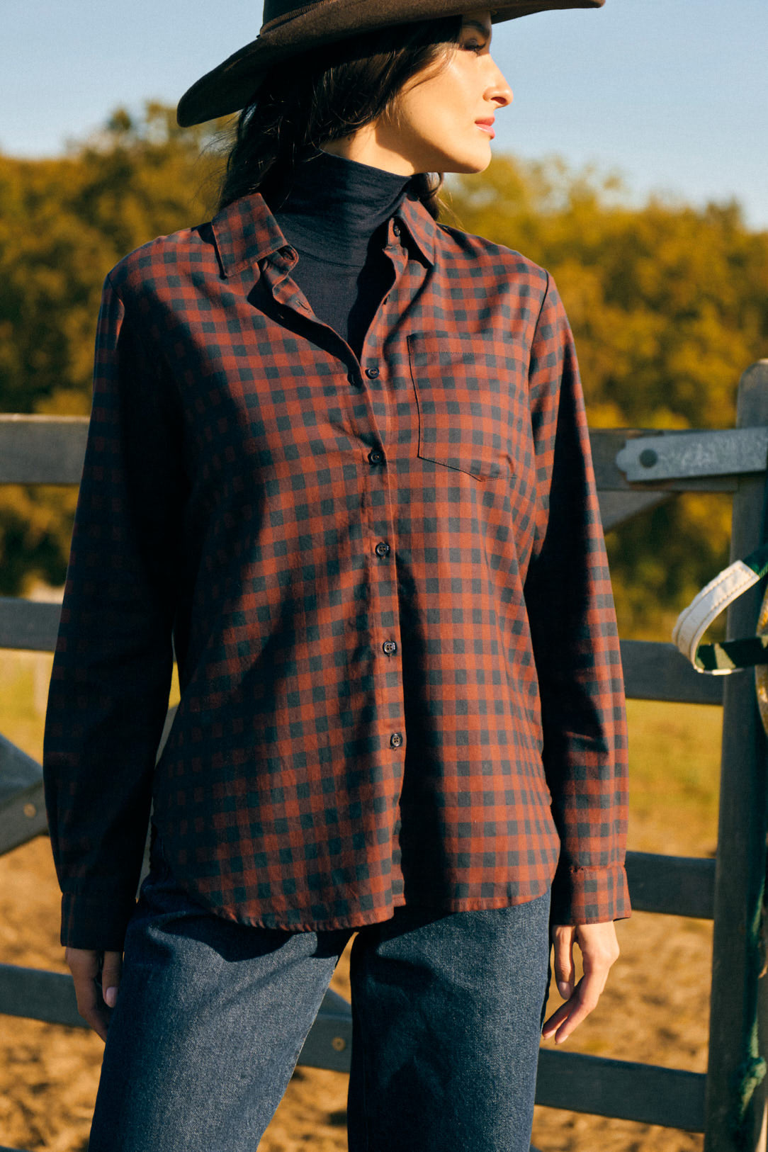 Shirt 225tacha Carreau Noisette