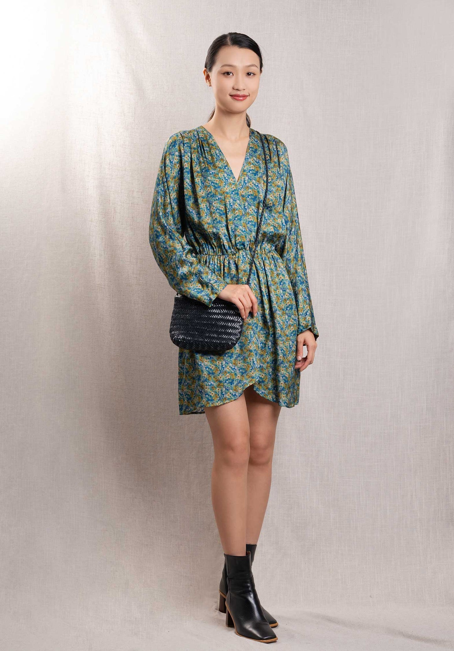 Dress Viola Dress Polvere-Verde