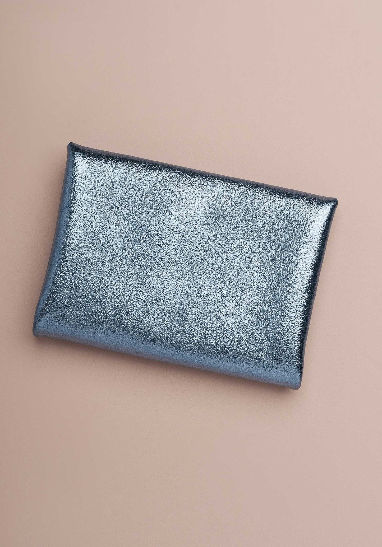 Pouch Double Com Porte Bleu-Clair