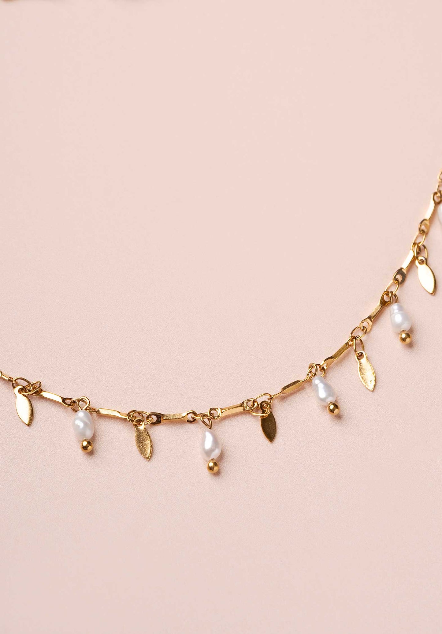 Necklace 21acnk14-2 White