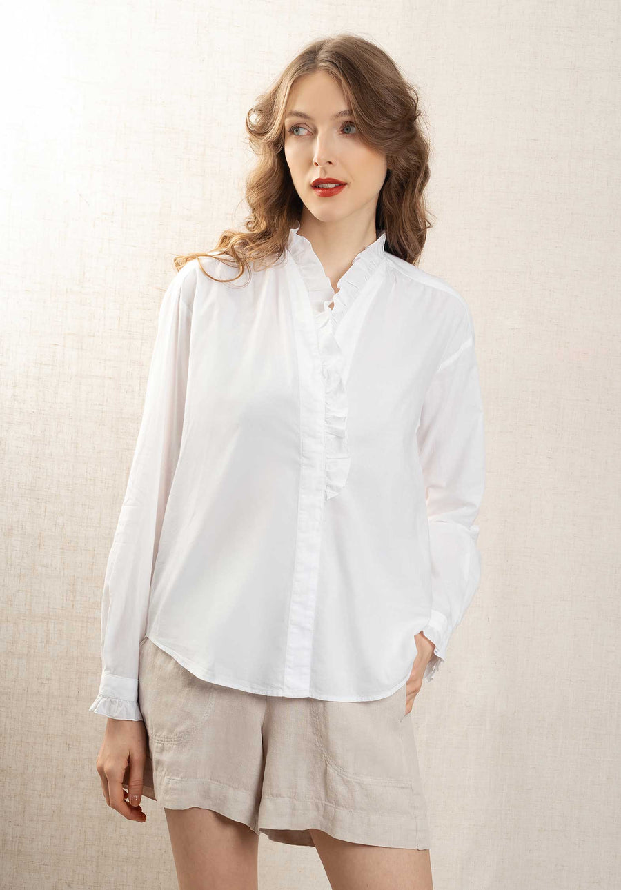 Blouse Carlotta Bdcd6 Carlotta Bdcd606 20-White