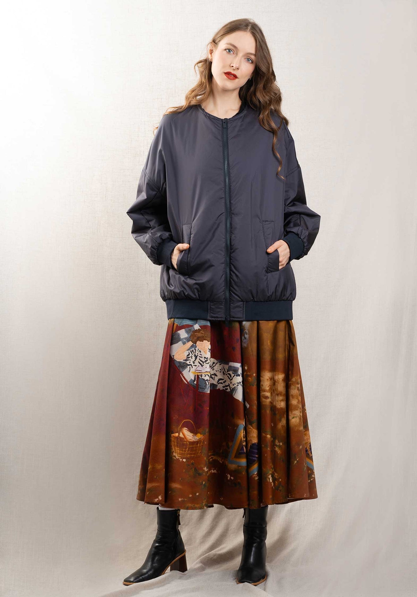 Coat Giovanna Dark-Navy