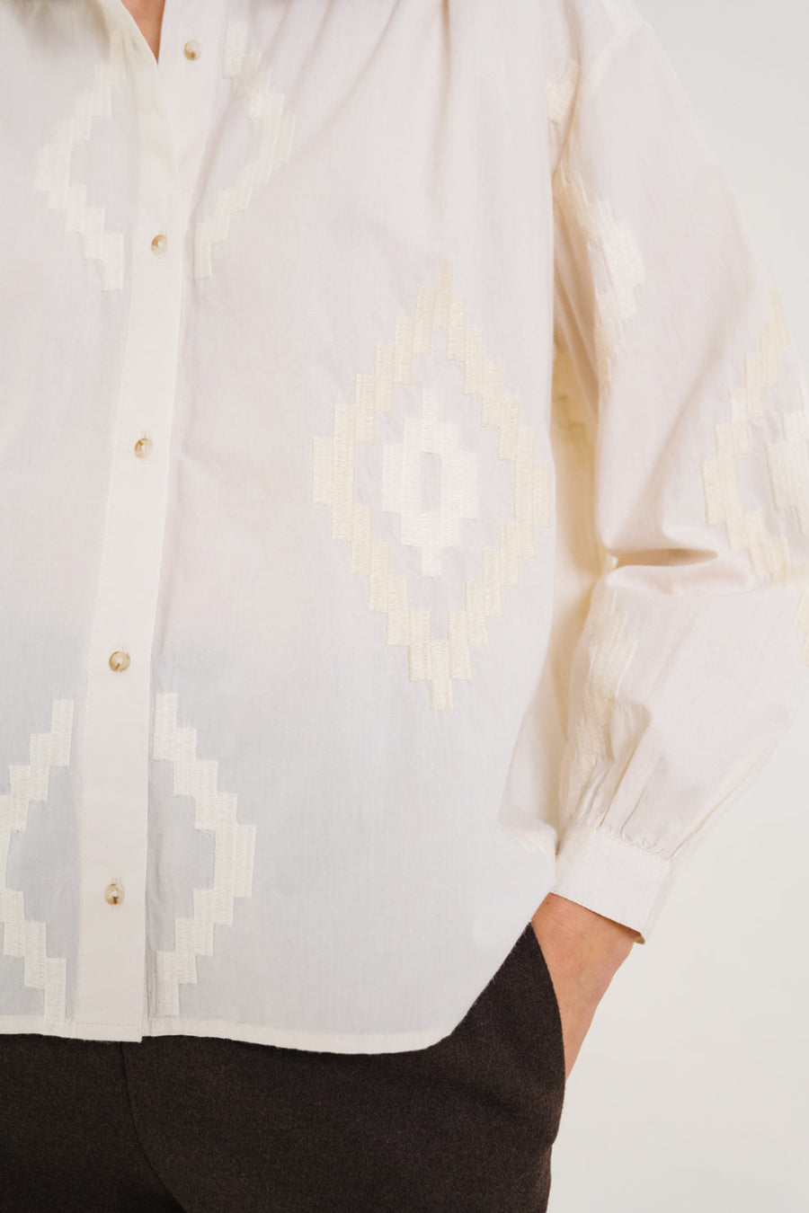 Blouse Ella Astra Ecru