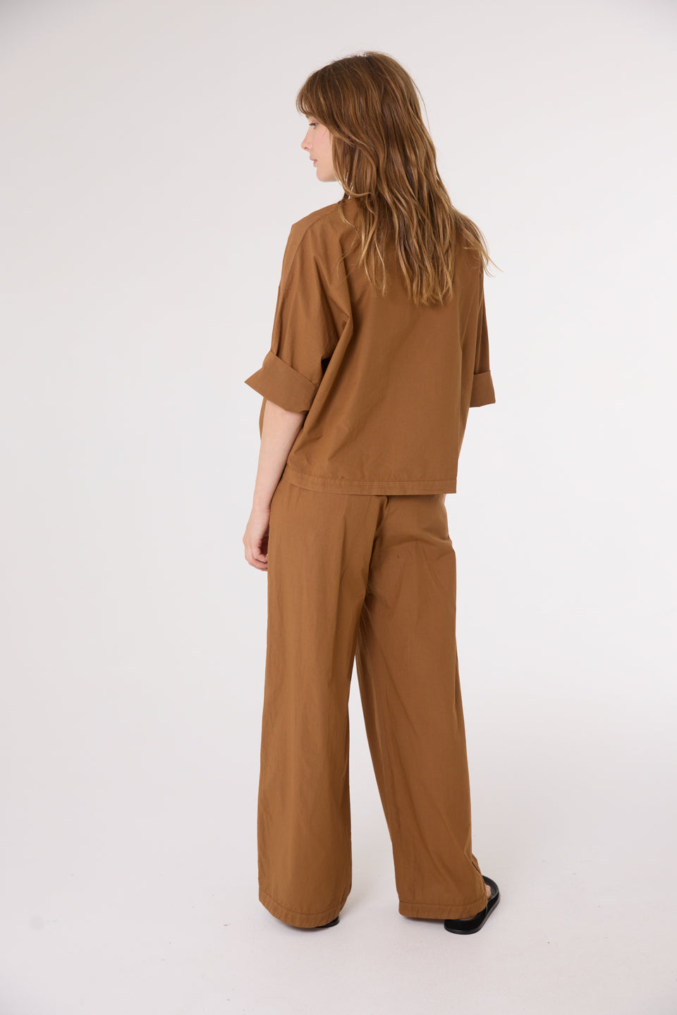 Pants Jean Tabac Marron