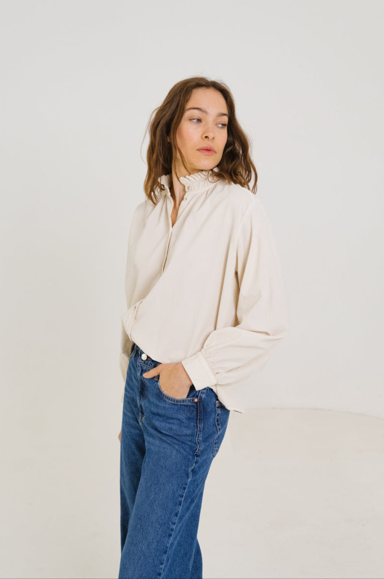 Blouse Soline Snow Ecru