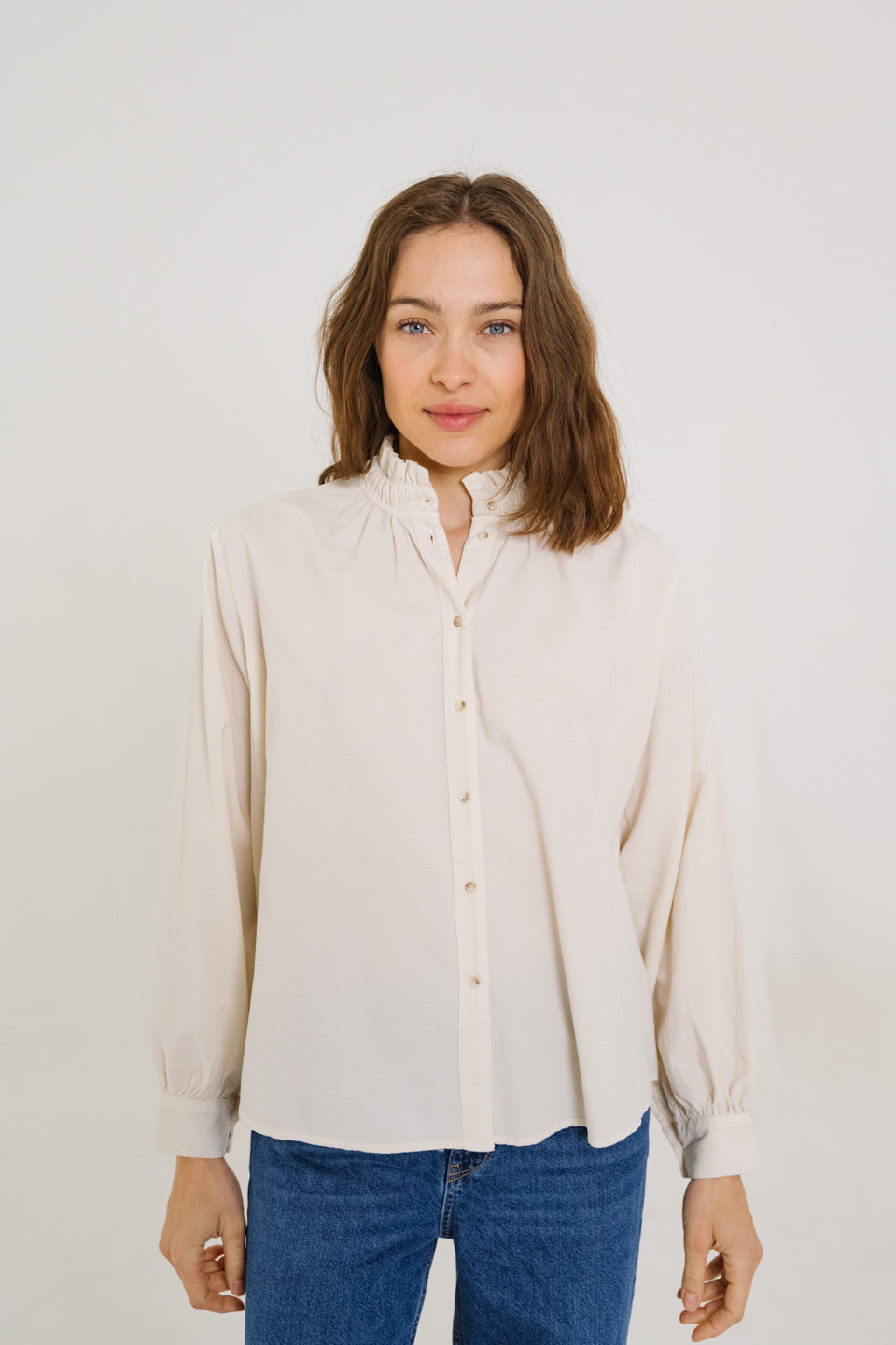 Blouse Soline Snow Ecru