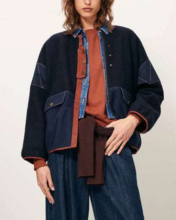 Jacket Cold Night Mood-Indigo