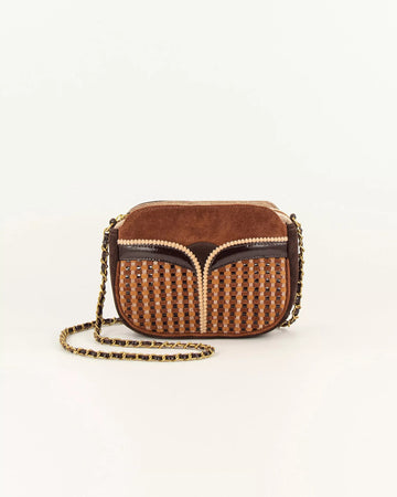 Crossbody Bag Divine Divine Suede Arty-Browny