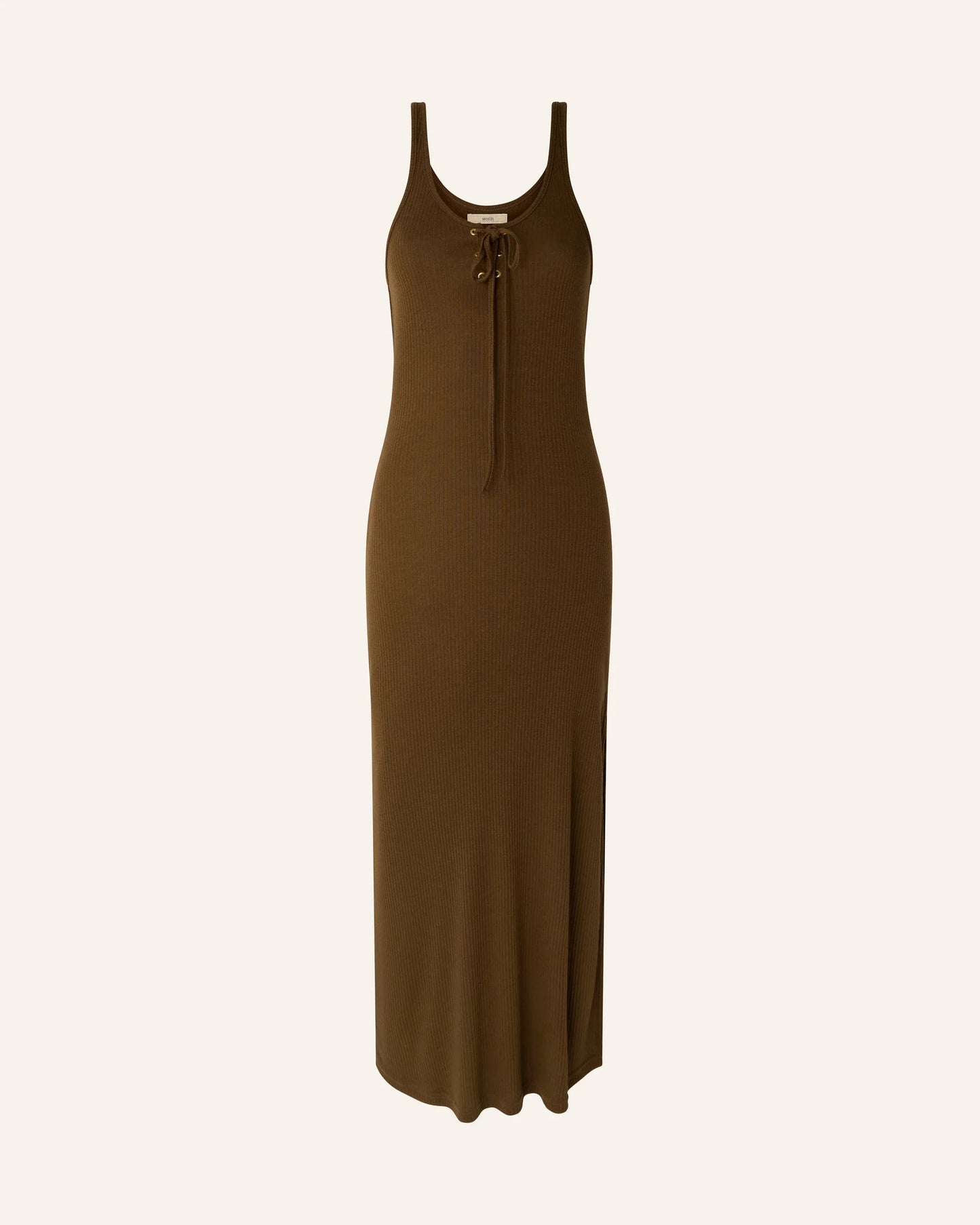 Women's Dress Lightweight Ribbed Jersey Knit - Baobab