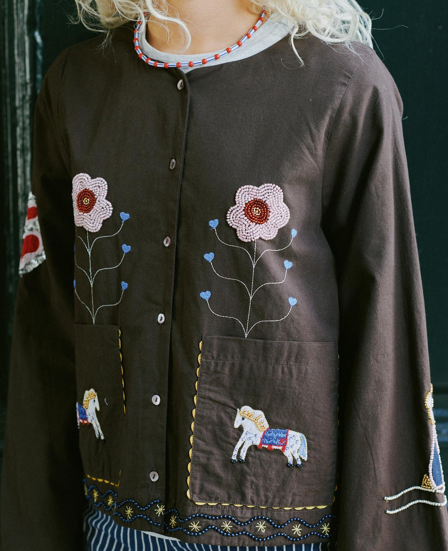 Blouse Se1691 Emmy Shirt Fudge