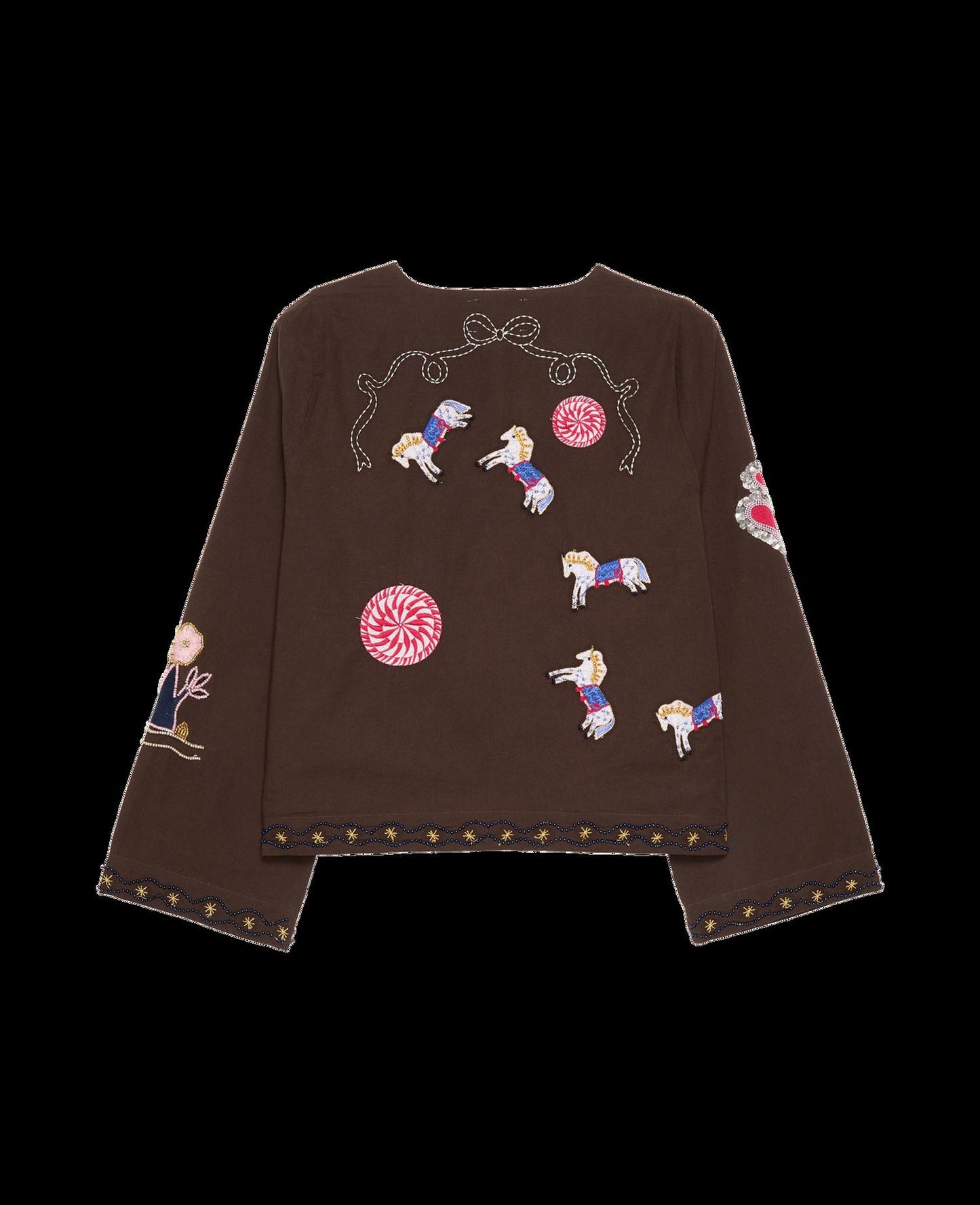 Blouse Emmy Shirt Fudge