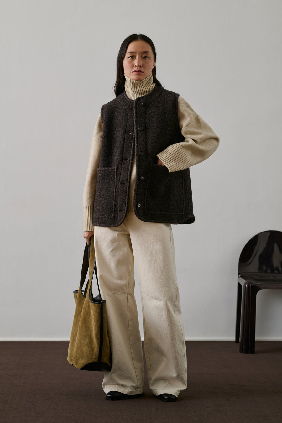 Gilet Bls1504 Chicago Marron