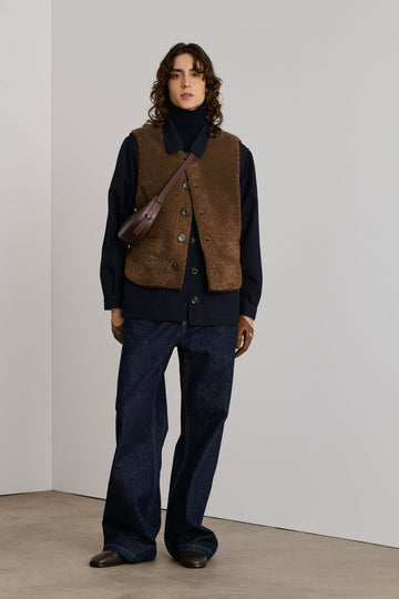 Gilet Bls0701 Fusil Marron