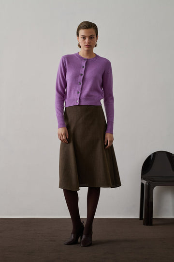 Cardigan Car0332 Griffith Lilas