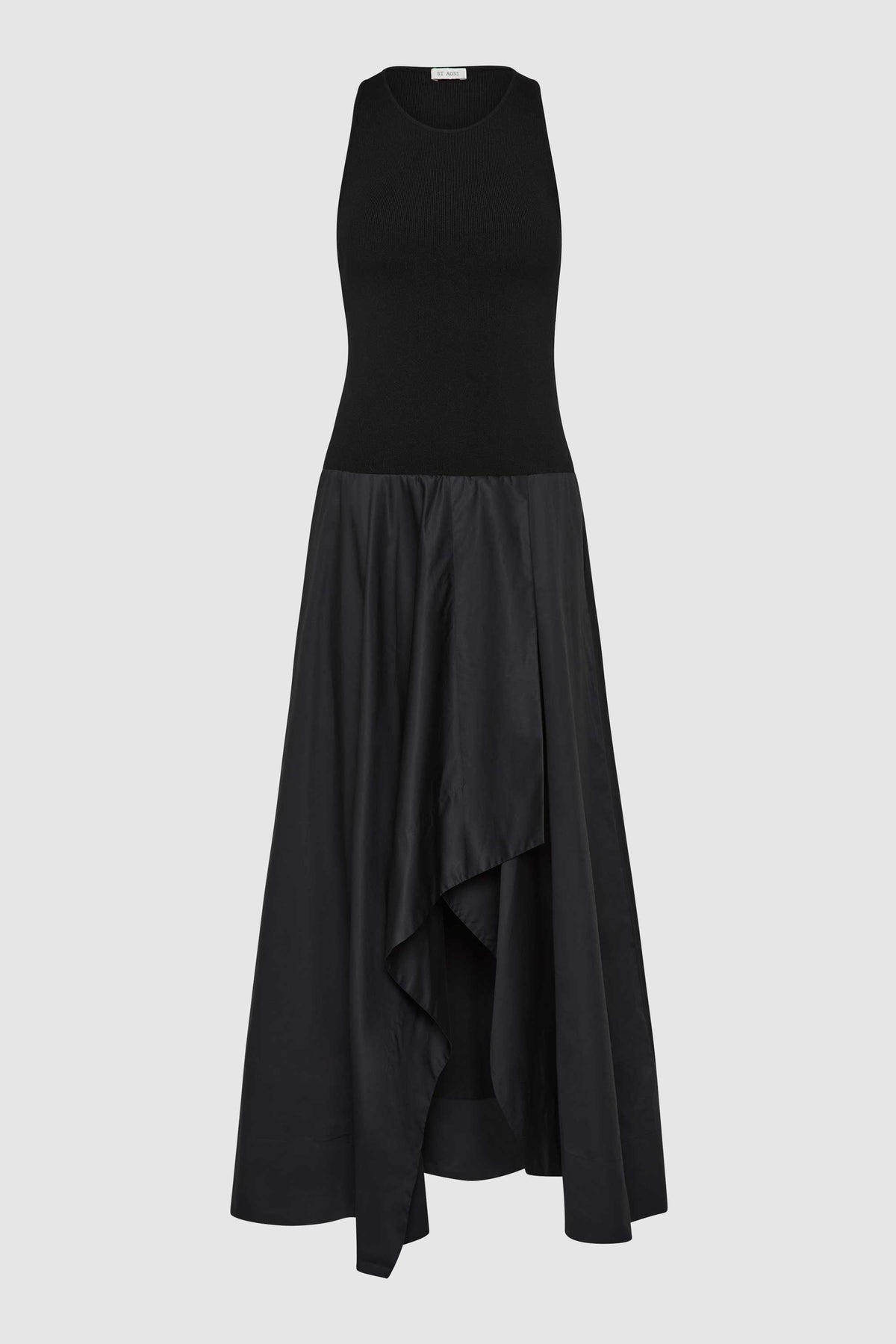 Dress Bodice Asymm Dre Black