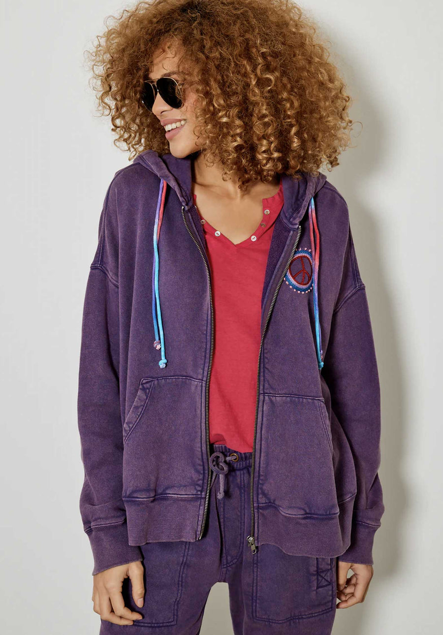 Jacket Swe2416 Purple