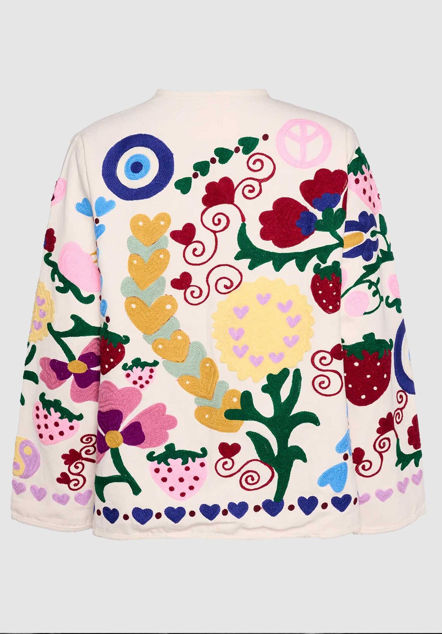 Jacket Maggie Suzani White-Rose