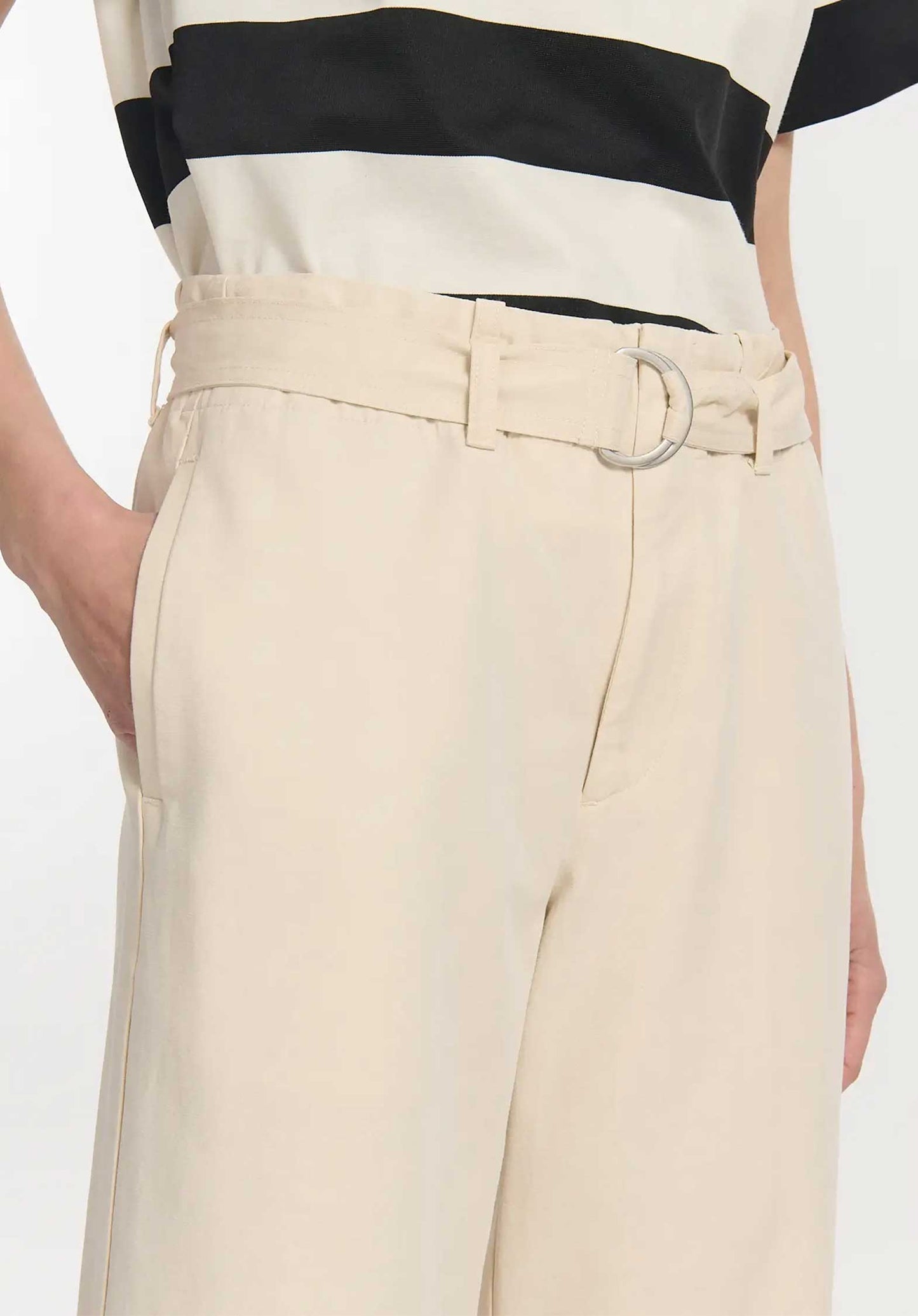 Pants Pony Canvas Ecume