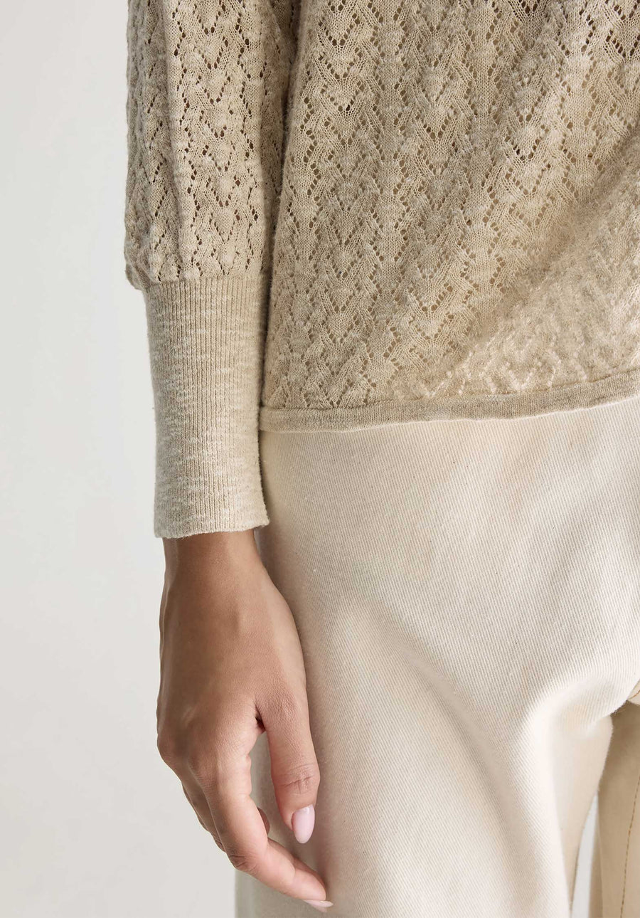 Cardigan Bw251956 K1 Attin K1657u Beige-Melange