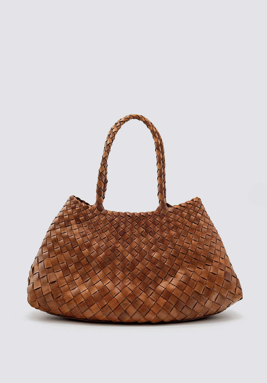 Shoulder Bag Santa Croc Santa Croce Big Tan-Black-Edge