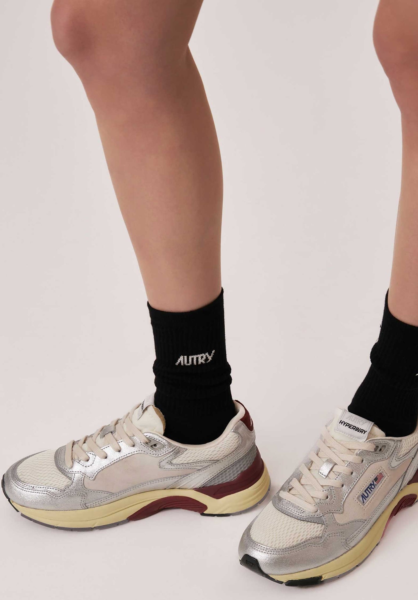 Sneaker Hylw Em03 Hyperway Low Em Silver-Syrah