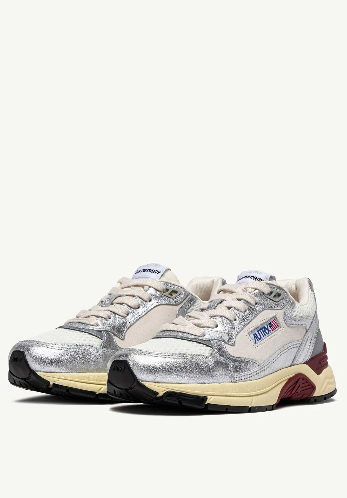 Sneaker Hylw Em03 Hyperway Low Em Silver-Syrah