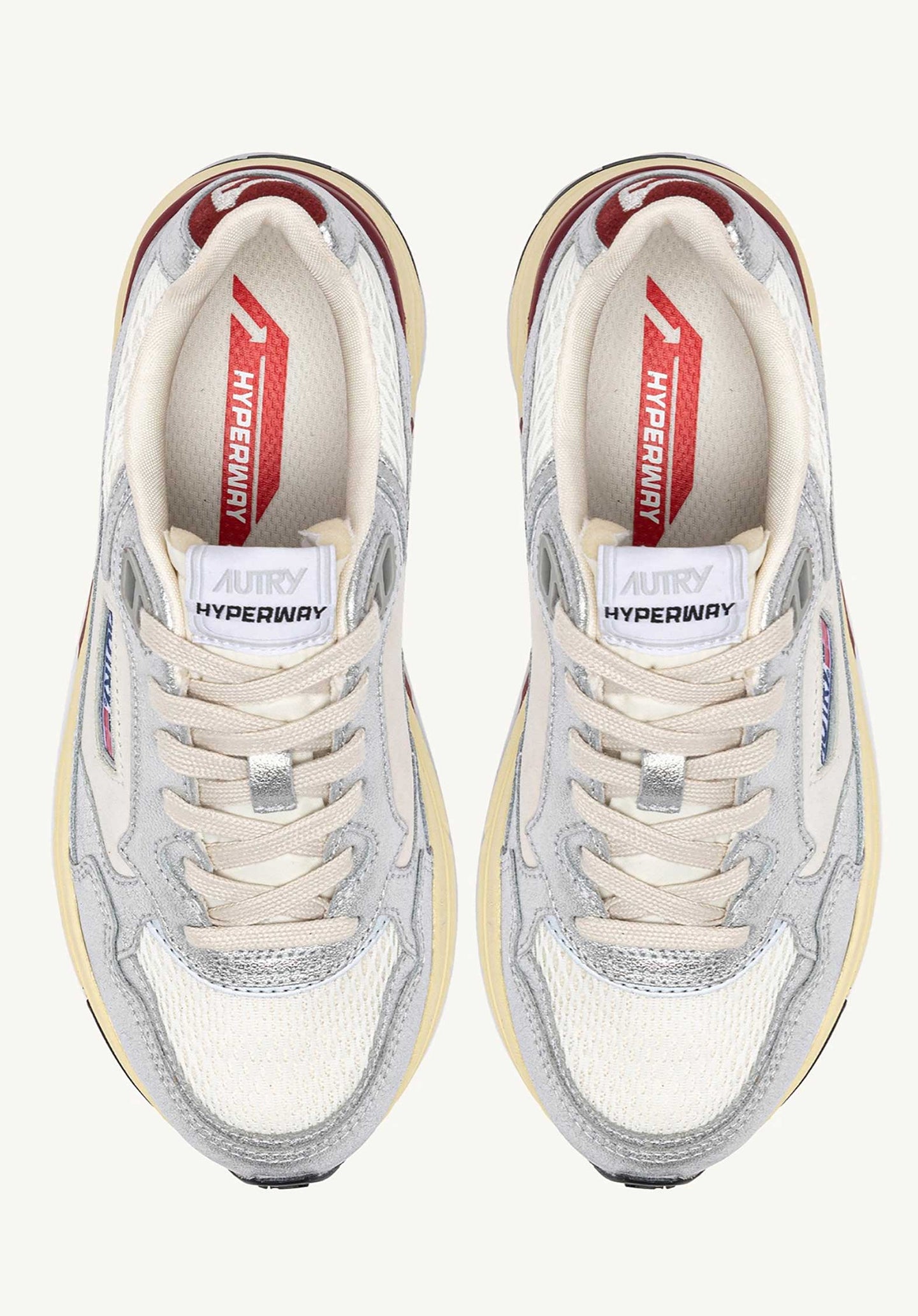 Sneaker Hylw Em03 Hyperway Low Em Silver-Syrah