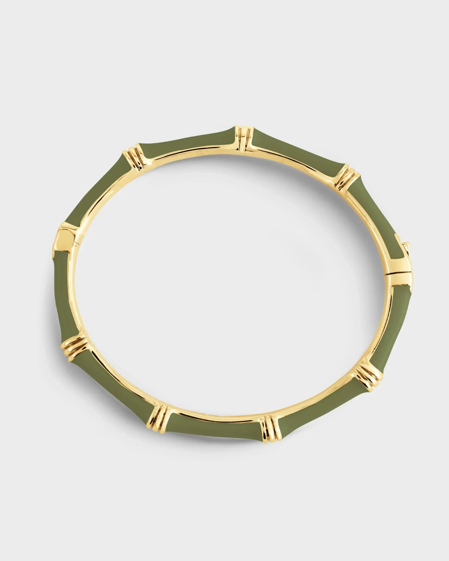 Bangle Bamboo E Hin Ban Olive-Green
