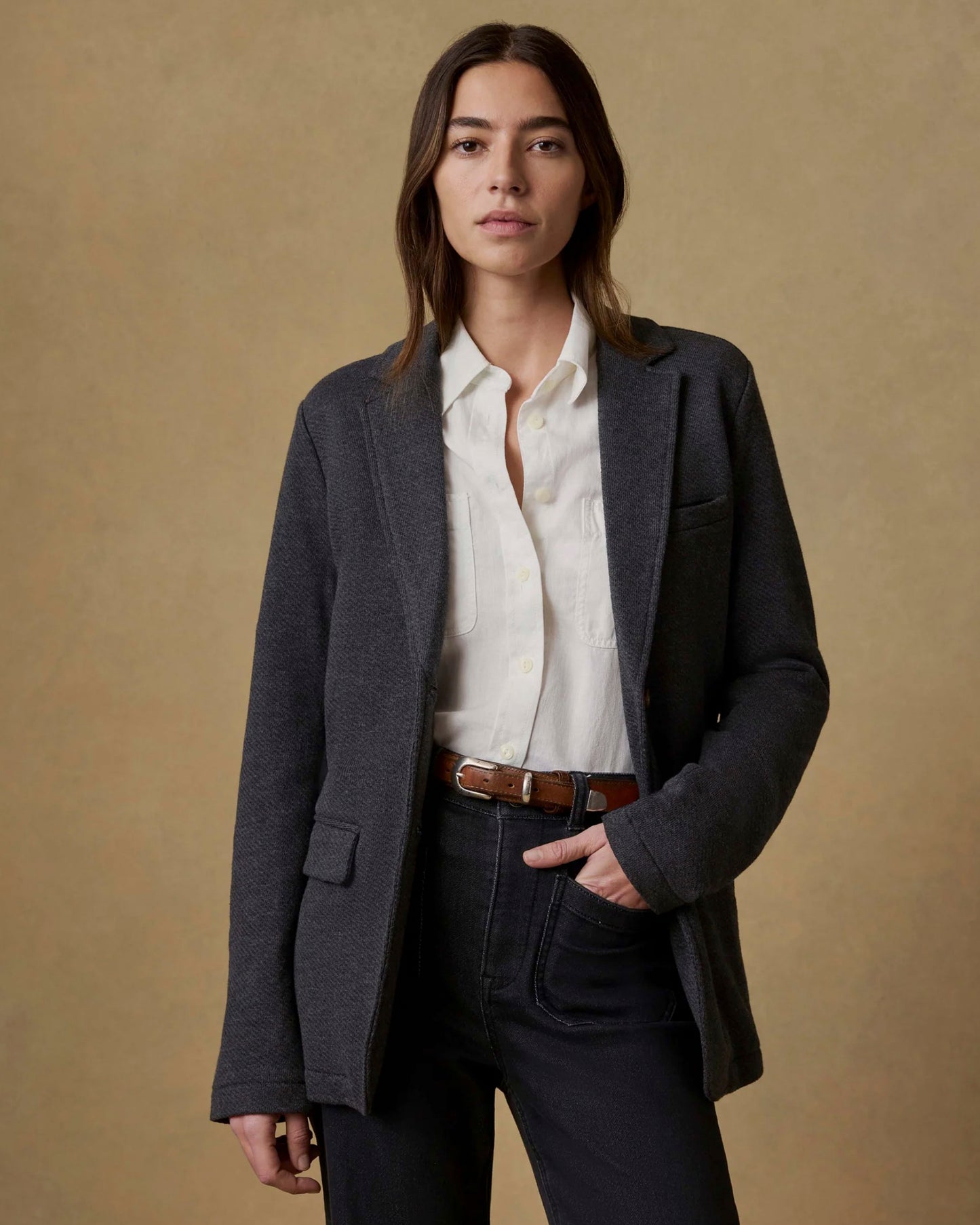 Jacket Wos2507 Black-Sky-Melange