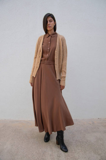 Jazzdancer Skirt Choco-Brown