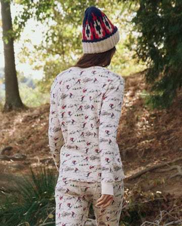 Sweatshirt Classic Crew The Slopeside-Print