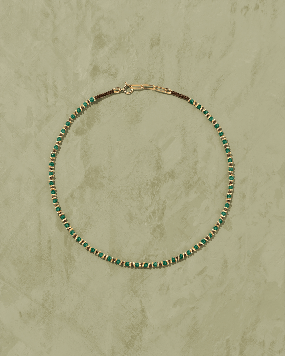 Necklace Kamala Collier Malachite