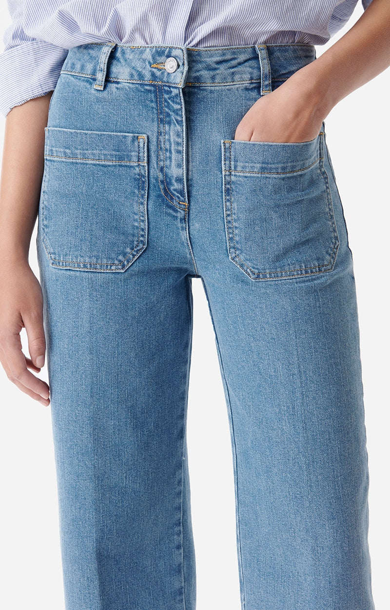 Jeans 1eva69-v04002 Indigo-Clair